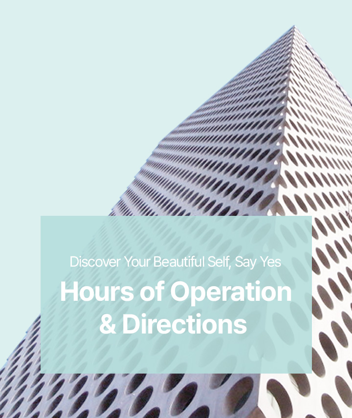 Discover Your Beautiful Self, Say Yes Hours of Operation & Directions