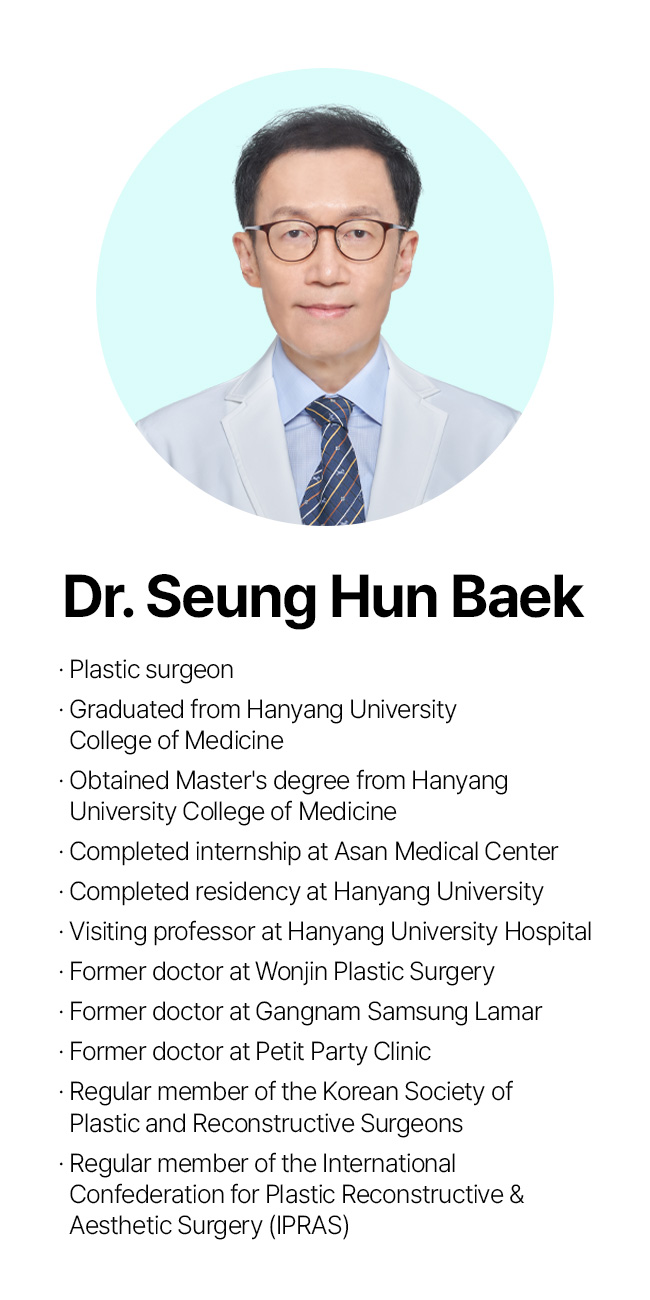 Dr. Seung Hun Baek 설명