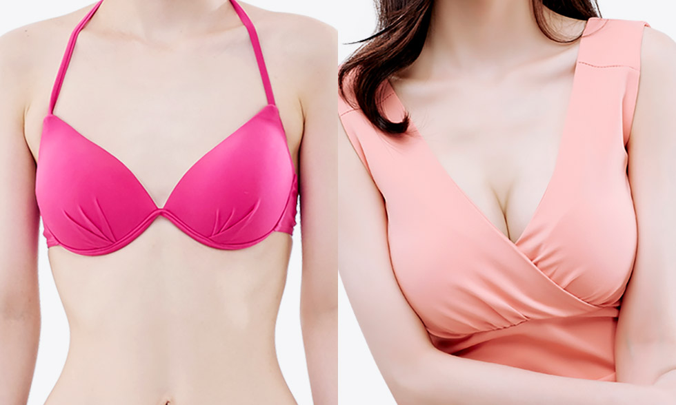 If you don't want to waste the extracted fat then you can opt to inject the extracted fat into the breasts to create water drop shapes Fat Bra 전후사진